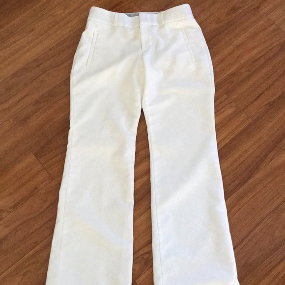 Banana Republic Pants - Banana Republic dress white pants size 2